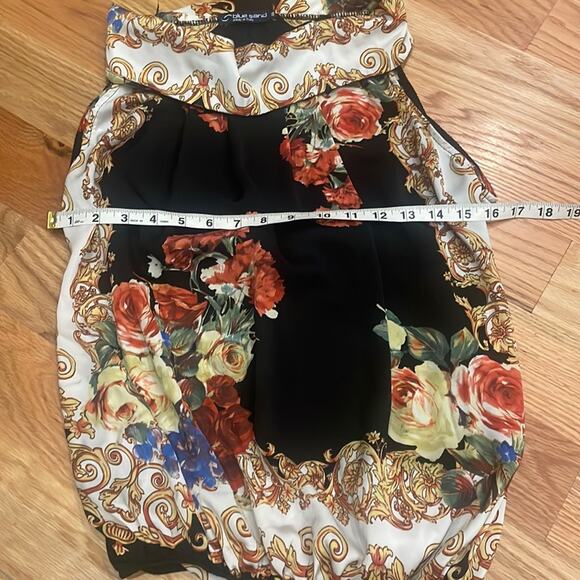 Blue Sand Italian Floral Paisley Sleeveless Blouse - L - Picture 4 of 7
